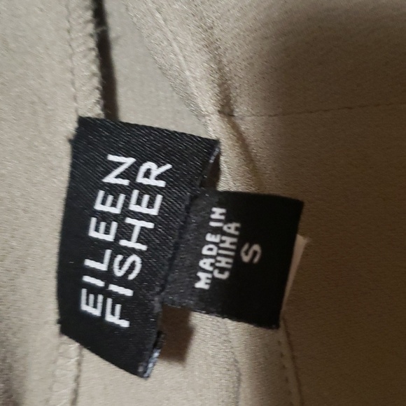 Eileen Fisher wide leg silk pants - Picture 5 of 7